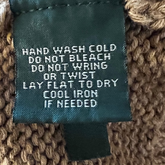 Southwestern Style Cardigan Sweater w/ Silver Buttons - Picture 8 of 9